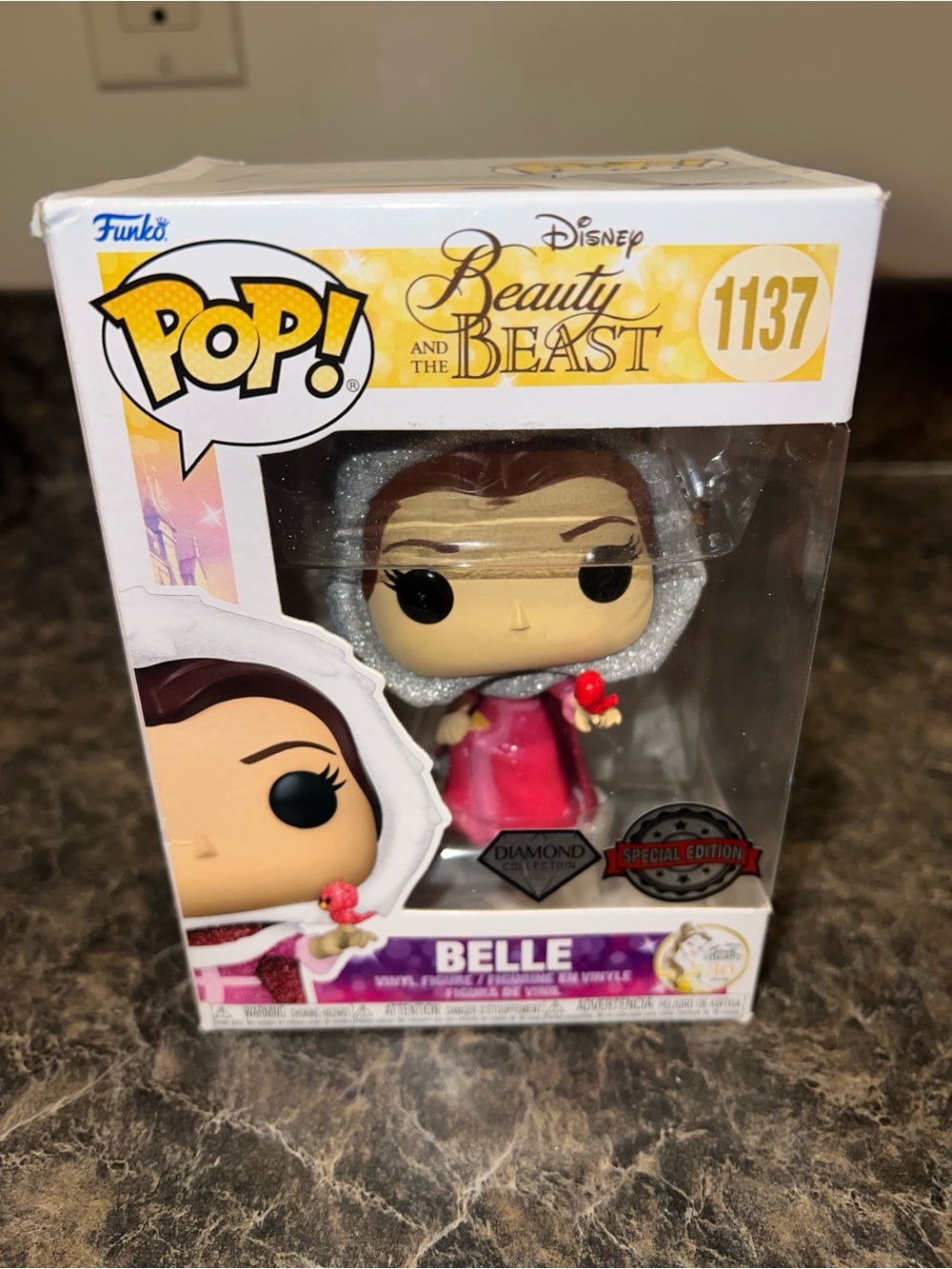 Belle Pop! Vinyl Figure - Pink Diamond Edition by Funko